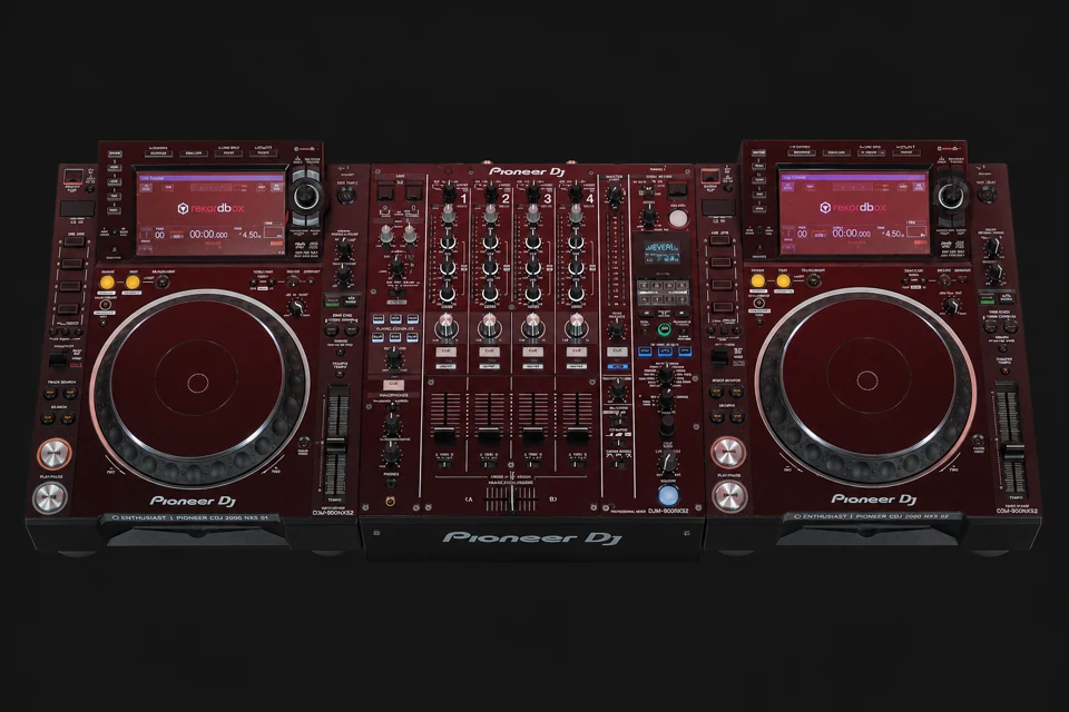 Pioneer CDJ 2000 NXS2 and DJM 900NXS2 setup
